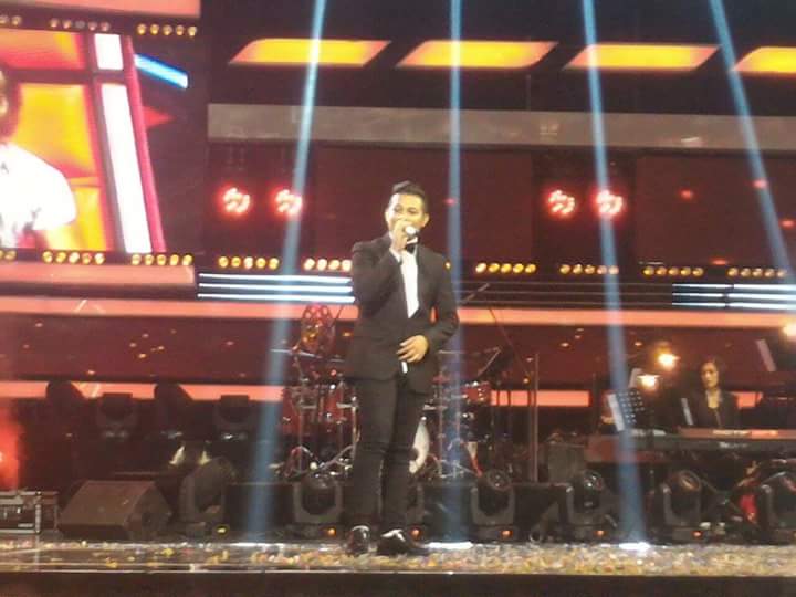 Mario Klau saat menjuarai The Voice Indonesia (Istimewa).