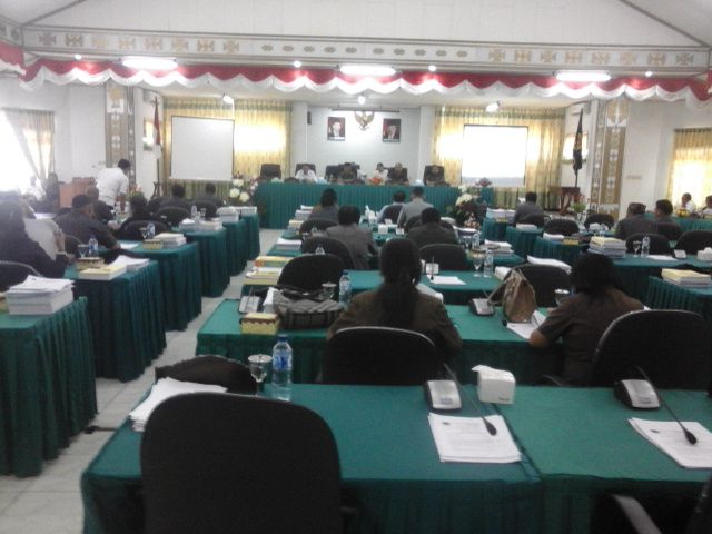 Paripurna hasil Reses DPRD Kota Kupang. (Amandus Hote)