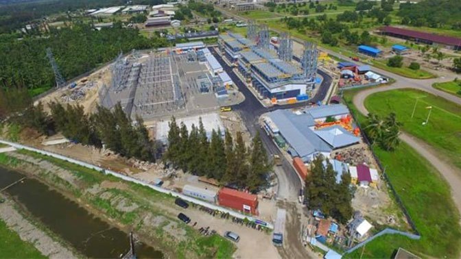 PLTMG dengan kapasitas 184 MW, di Lhokseumawe, Aceh, yang telah diresmikan Presiden Joko Widodo. (Ist)
